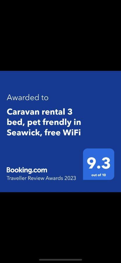 Hotel Angie'S Caravan At Seawick Saint Osyth Exterior foto